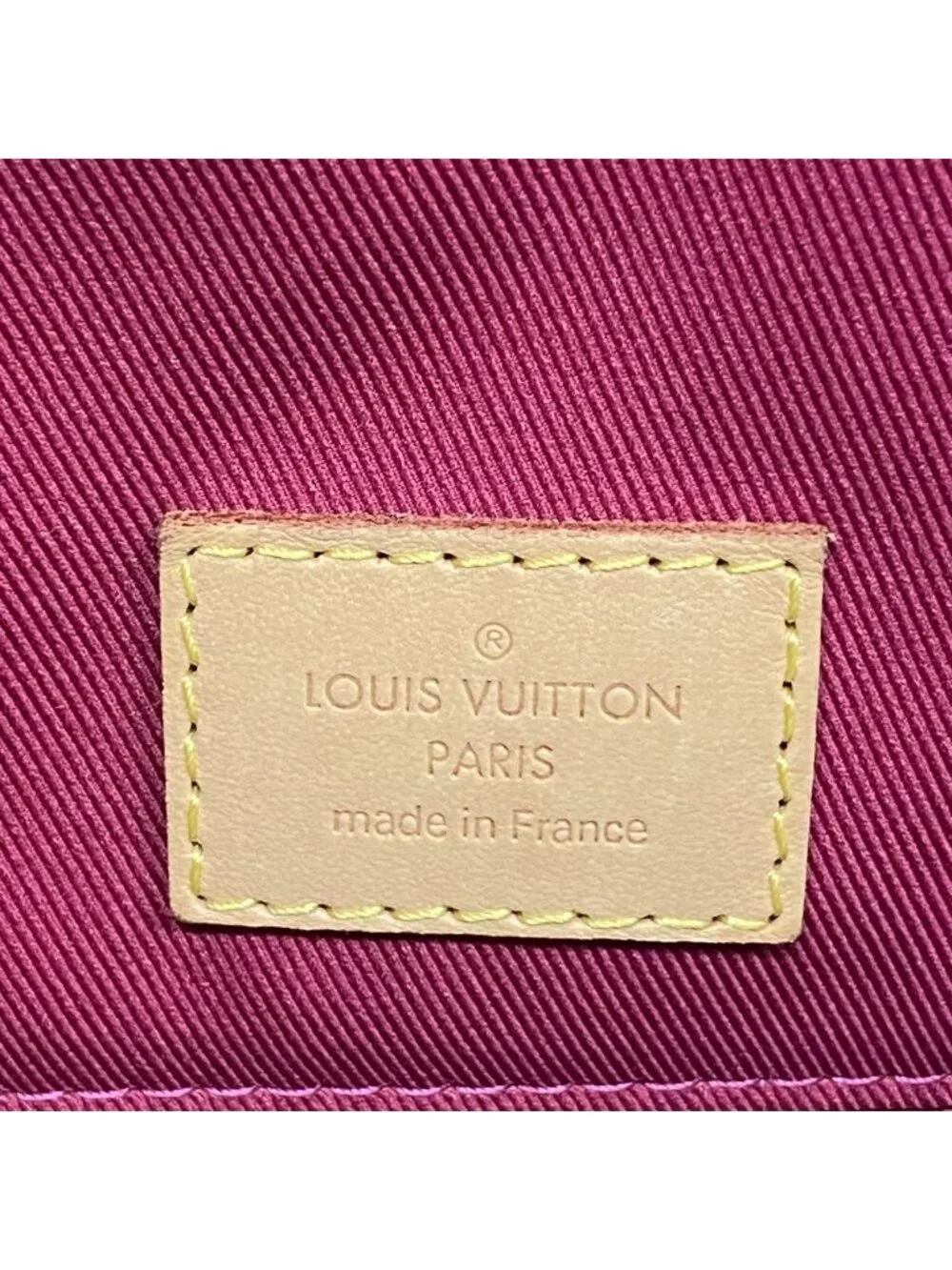 Louis Vuitton Shoulder Bag Monogram Gray Souffle PM Pivoine